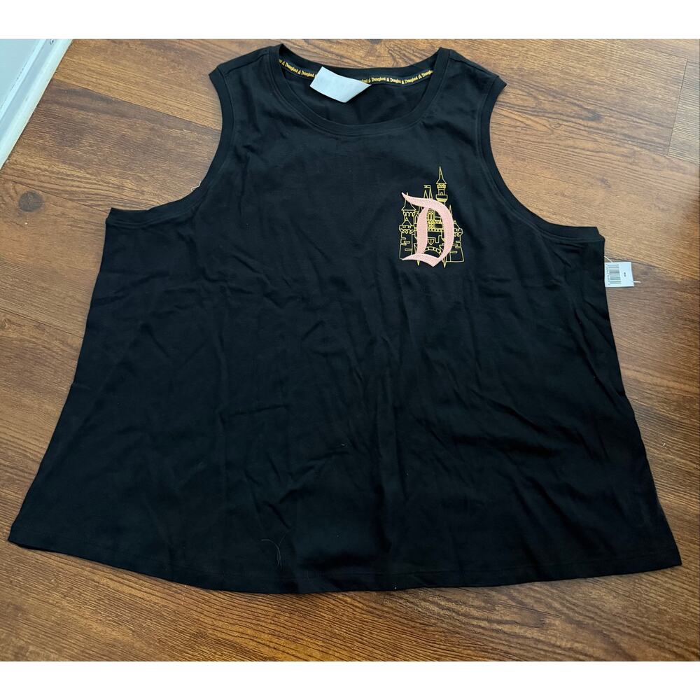 DISNEY PINK D TANK DISNEYLAND RESORT NWT ADULTS SIZE 2X